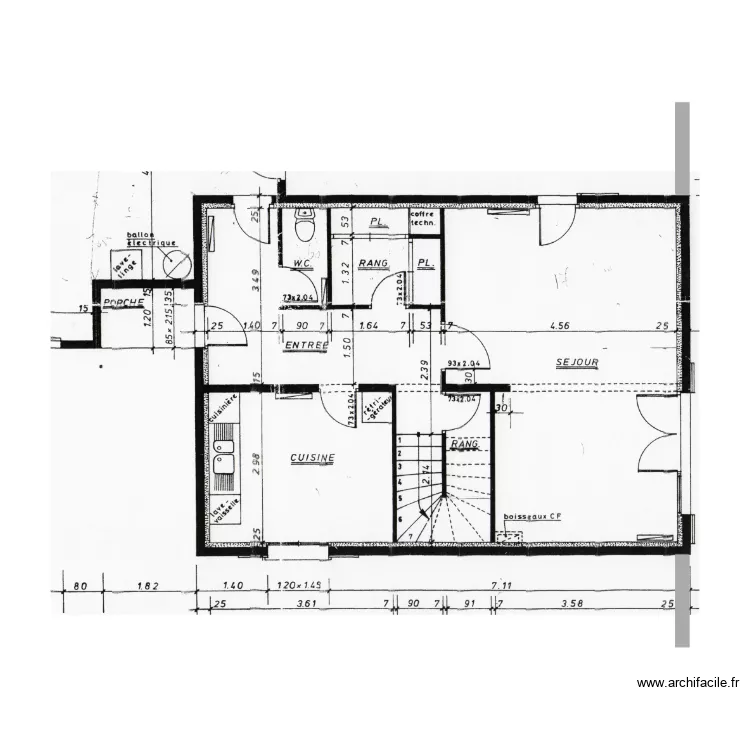essai. Plan de essai. Plan de