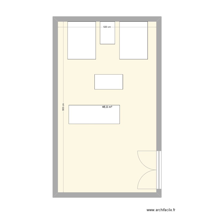 local rectifiage . Plan de 0 pièce et 0 m2
