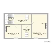 maison plan rdc 2