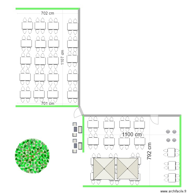 SAUCY TERRASSES. Plan de 0 pièce et 0 m2