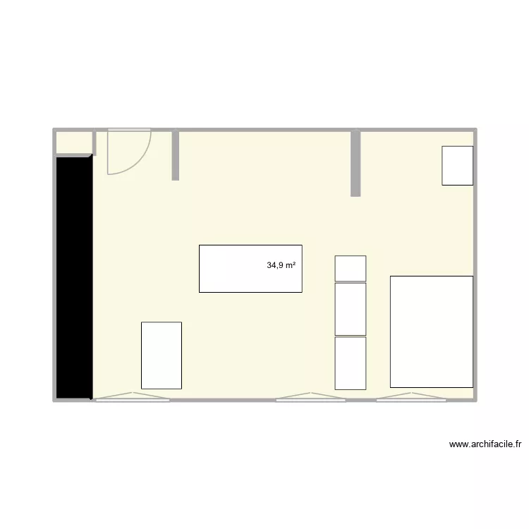 Yael. Plan de 2 et 38 m² Yael. Plan de 2 et 38 m²