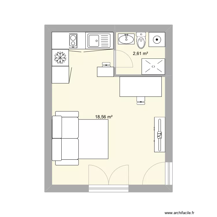 Studio 2. Plan de Studio 2. Plan de