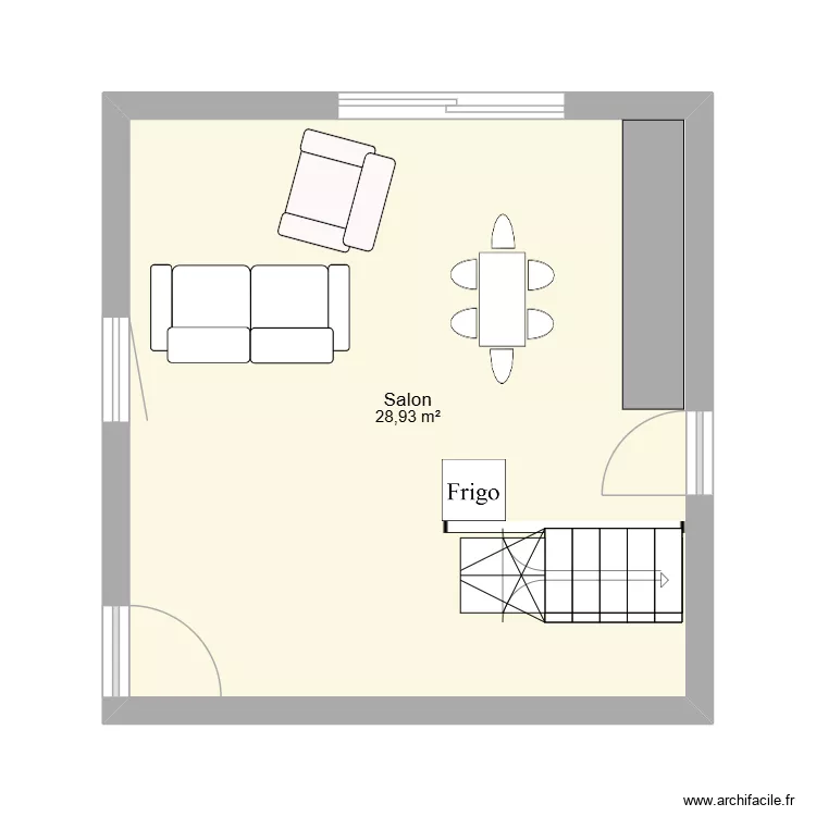 salon st jean. Plan de 1 et 29 m² salon st jean. Plan de 1 et 29 m²