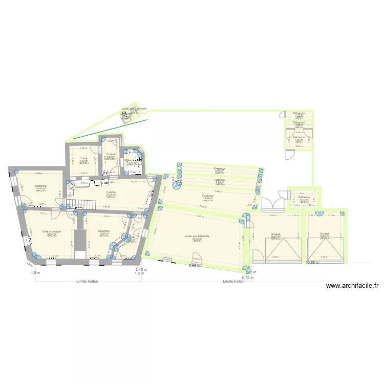 Craon v1_Reseau. Plan de 
