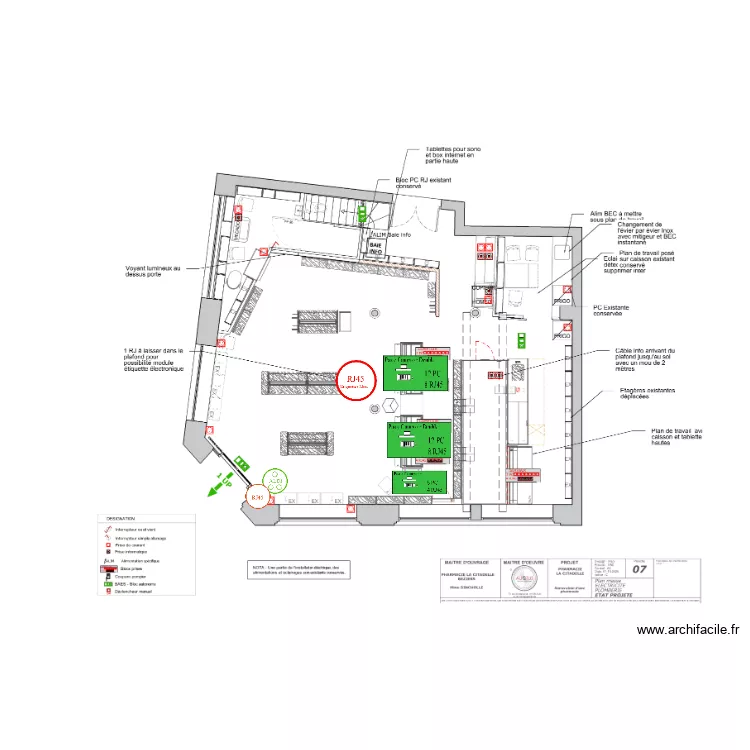 SINCHOLLE BEZIERS. Plan de SINCHOLLE BEZIERS. Plan de