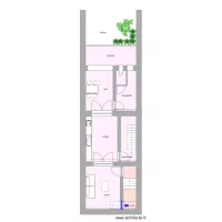 Li&eacute;geois 65 Rez Jardin - Projet&eacute; -