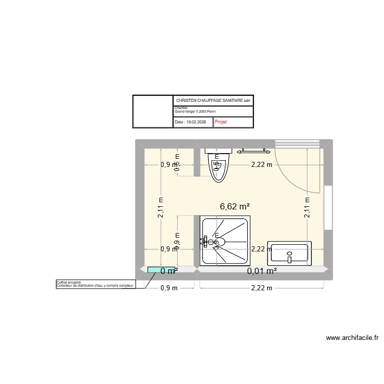 Vautravers. Plan de 0 pièce et 0 m2