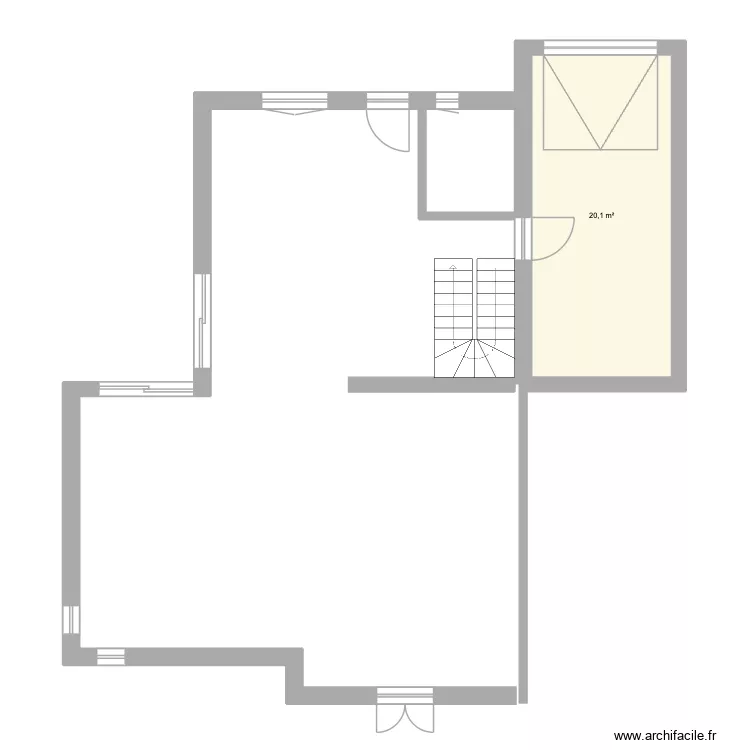 LOT3. Plan de 1 et 20 m² LOT3. Plan de 1 et 20 m²