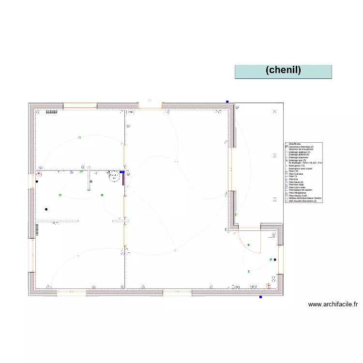 SCI Maisonnave. Plan de 