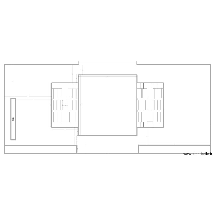 Casino Knokke. Plan de 0 pièce et 0 m2