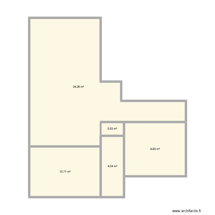 app 8 meyerbeer 2 etage key. Plan de 5 pièces et 60 m2