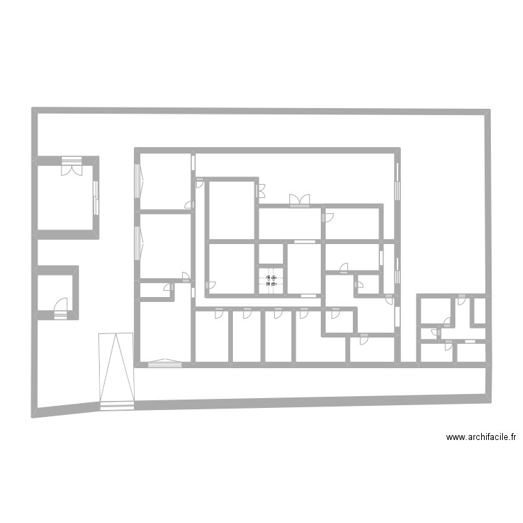 PLAN DE LIBS. Plan de 31 pièces et 96 m2