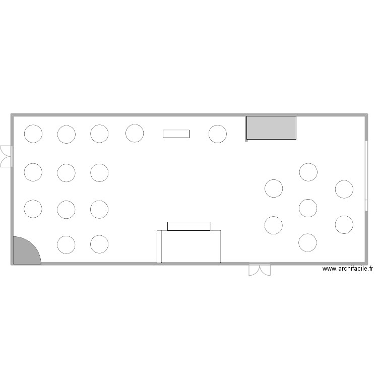 PLAN DE TABLE 20T YASMINE & FAHIM. Plan de 1 pièce et 367 m2