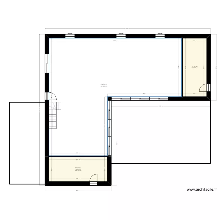 plan maison pierre. Plan de 