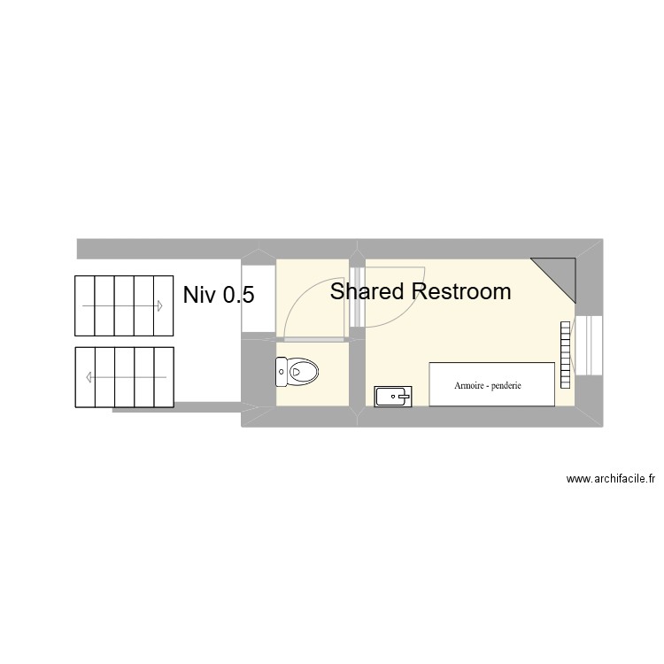 HAP version House Map. Plan de 37 pièces et 350 m2