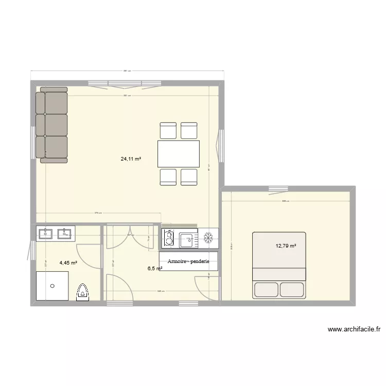ooo. Plan de 4 et 48 m² ooo. Plan de 4 et 48 m²