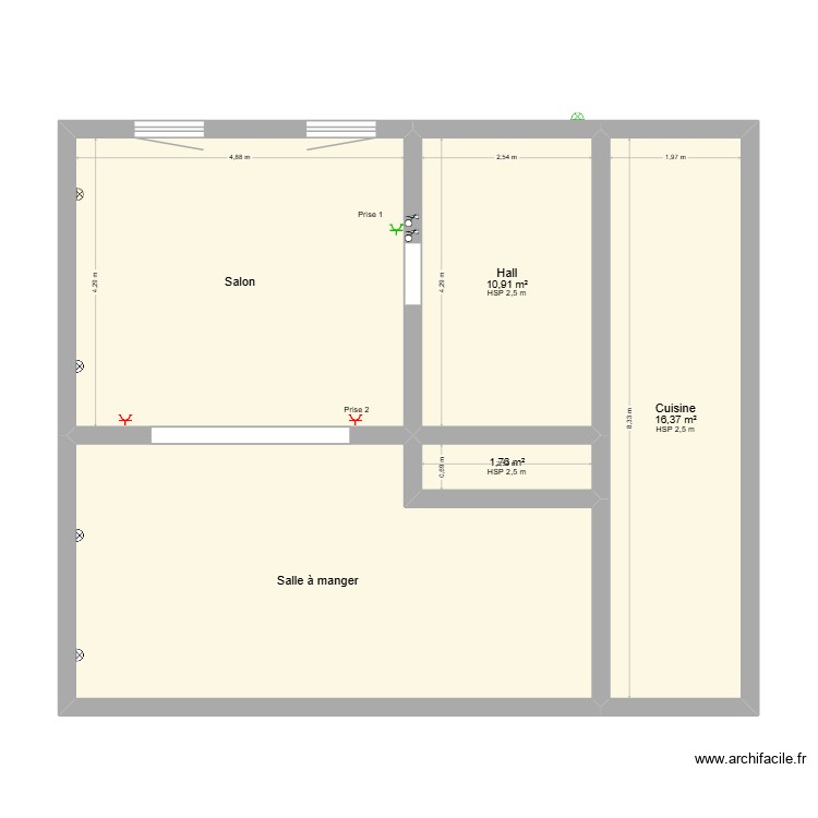 Maison version 20h28. Plan de 0 pièce et 0 m2