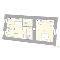 Maison etage 3 chambres &egrave;lectricit&eacute;