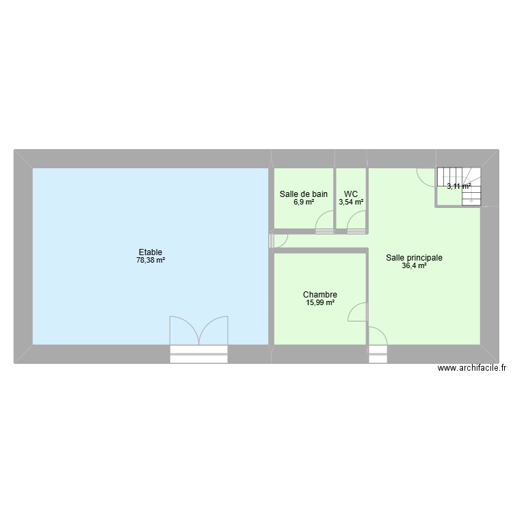 anna rychlewska. Plan de 10 pièces et 287 m2