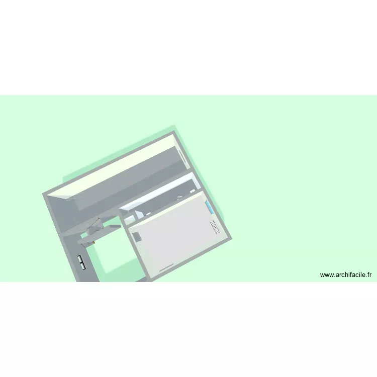 INITIAL. Plan de 3  et 70 m²