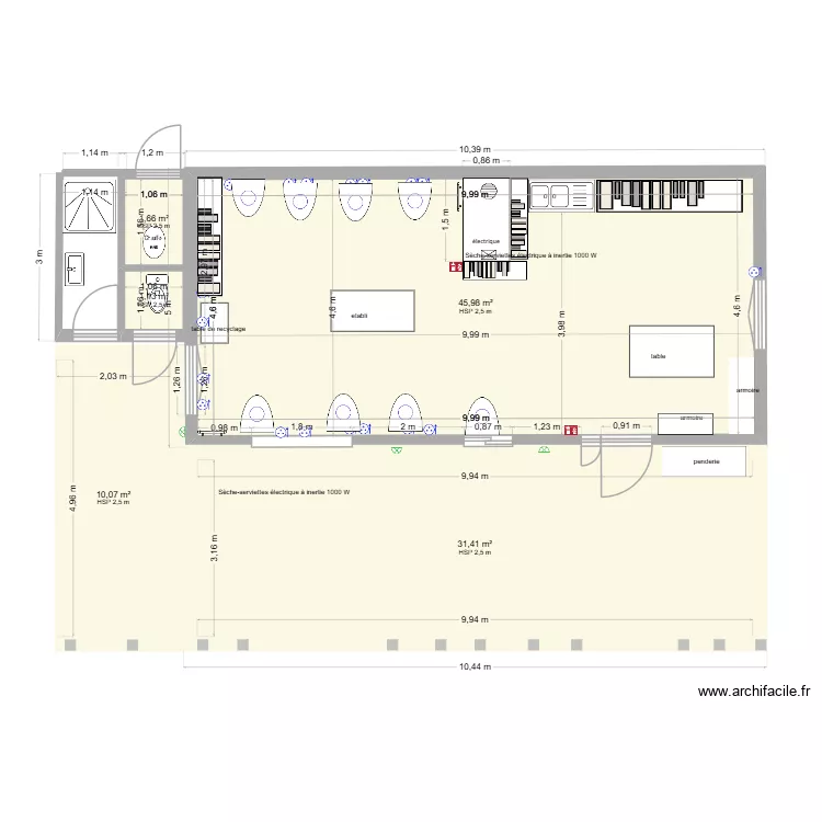 la cabane des potiers999. Plan de 