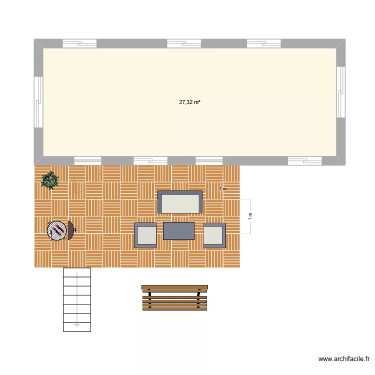 terrasse mobilhome. Plan de terrasse mobilhome. Plan de
