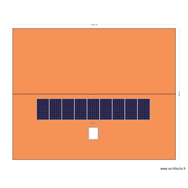 buteau ABF. Plan de 0 pièce et 0 m2
