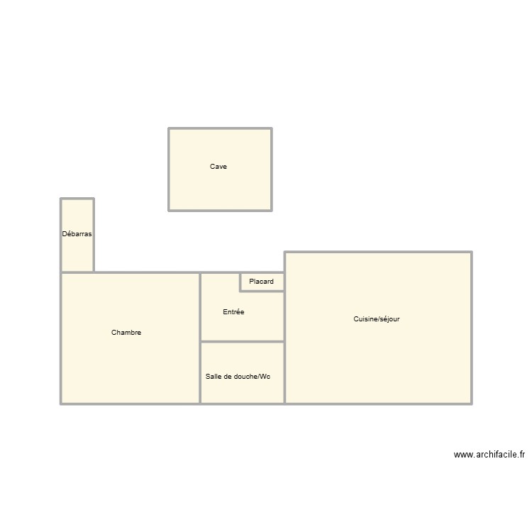 fernandez. Plan de 7 pièces et 18 m2