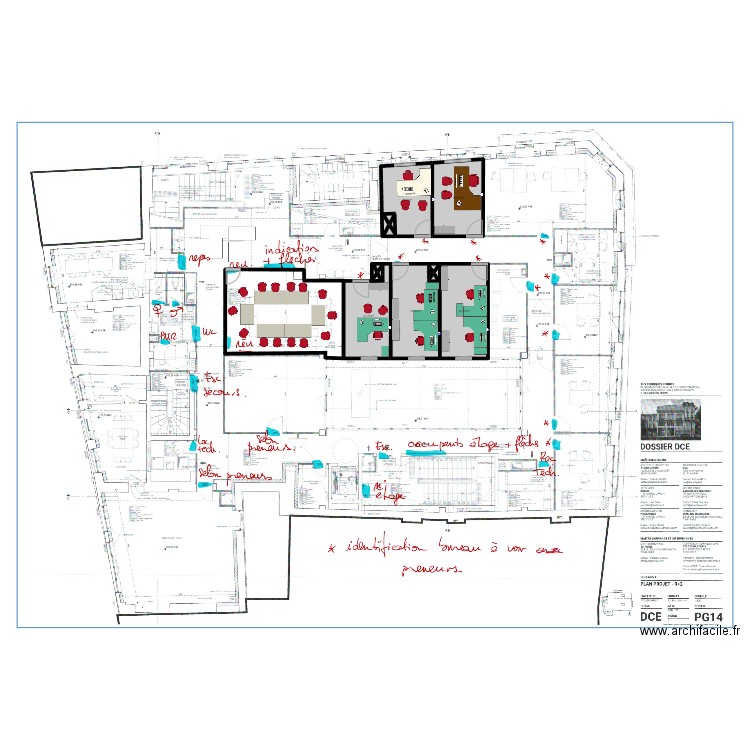 VERDUN. Plan de 6 pièces et 66 m2