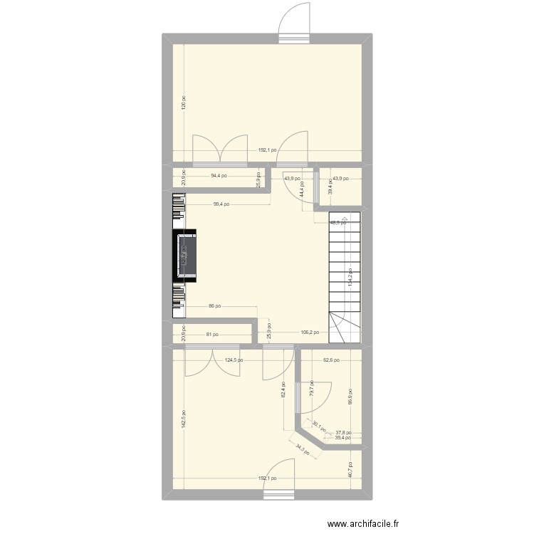 normanville. Plan de 0 pièce et 0 m2