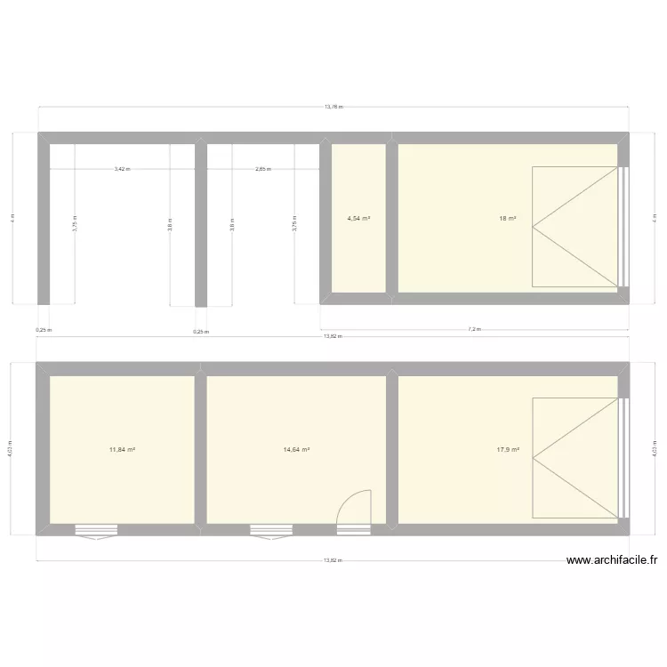 garage. Plan de garage. Plan de