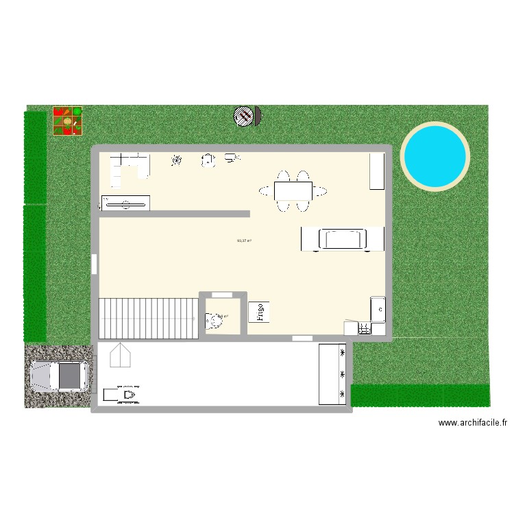 lenny. Plan de 8 pièces et 189 m2