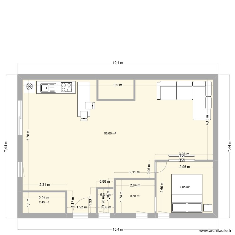 maison pasteur. Plan de 0 pièce et 0 m2