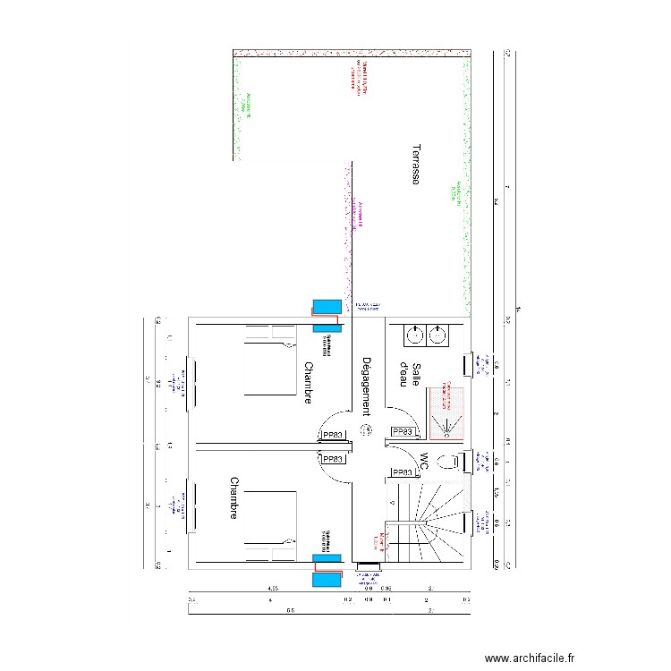 Olivier Jean-françois R+1. Plan de 0 pièce et 0 m2
