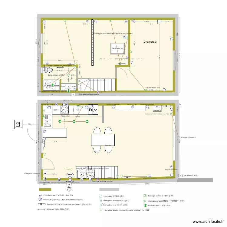 PLANS MAISON avril 2025. Plan de PLANS MAISON avril 2025. Plan de