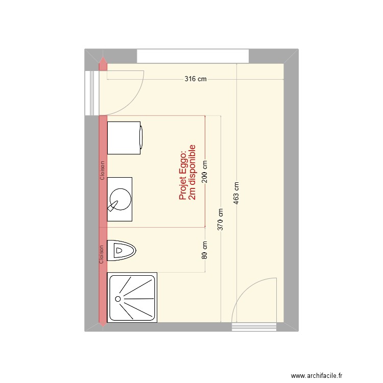 Pirotte. Plan de 0 pièce et 0 m2