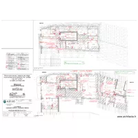 La Salle plan des niveaux R+3 et R+4