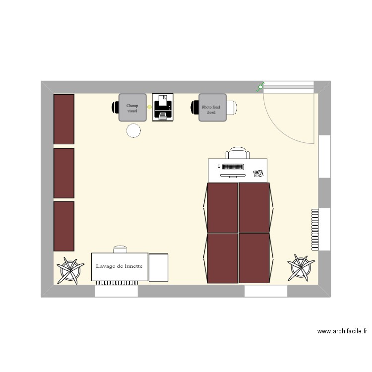 Mon bureau de travail. Plan de 0 pièce et 0 m2