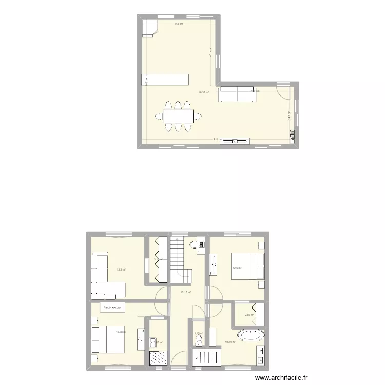 Nico maison . Plan de 