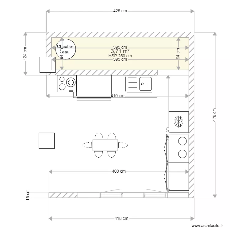 cuisine seule 0724. Plan de cuisine seule 0724. Plan de