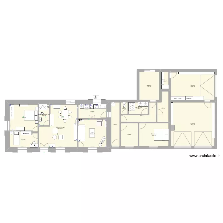 tornac extension rdc. Plan de 