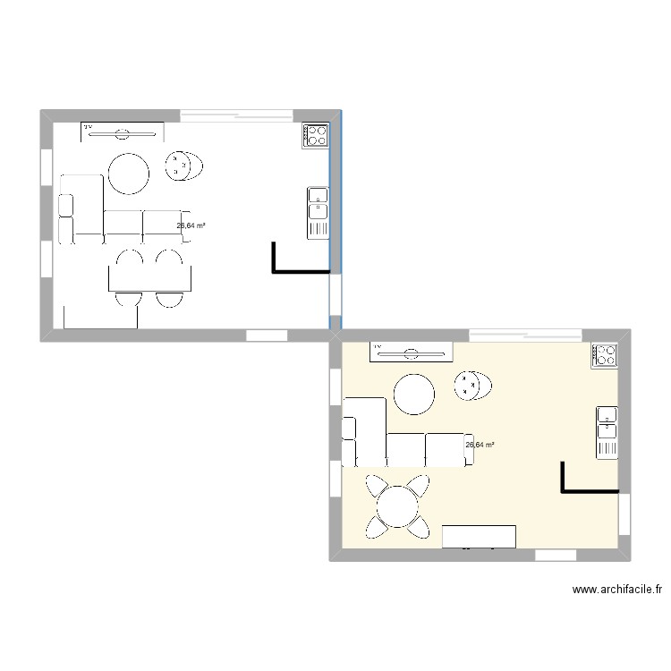 SALON. Plan de 0 pièce et 0 m2