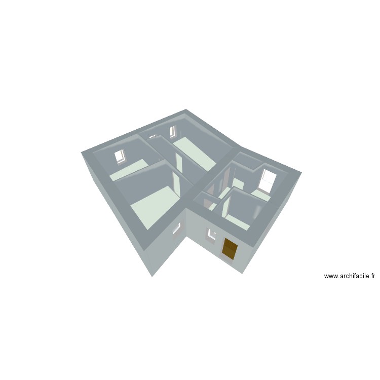 vide. Plan de 0 pièce et 0 m2