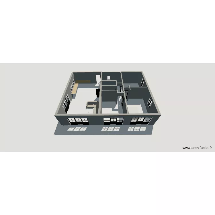 plan de masse2. Plan de 6 Pièces et 93 m²