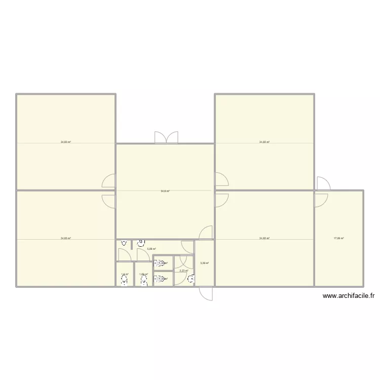 Alleur - Ecole maternelle. Plan de 