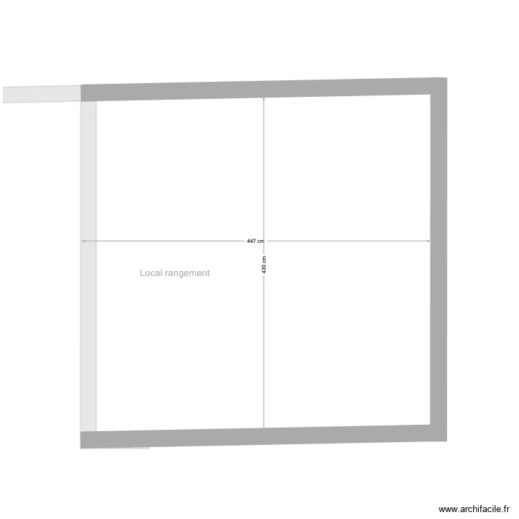 Hangar + 2 étages. Plan de Hangar + 2 étages. Plan de