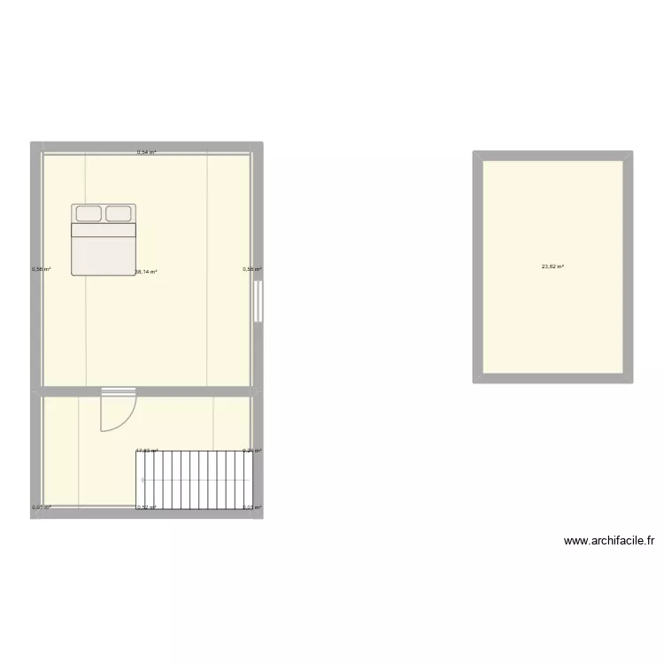 Appart Tipi. Plan de 10 et 82 m² Appart Tipi. Plan de 10 et 82 m²