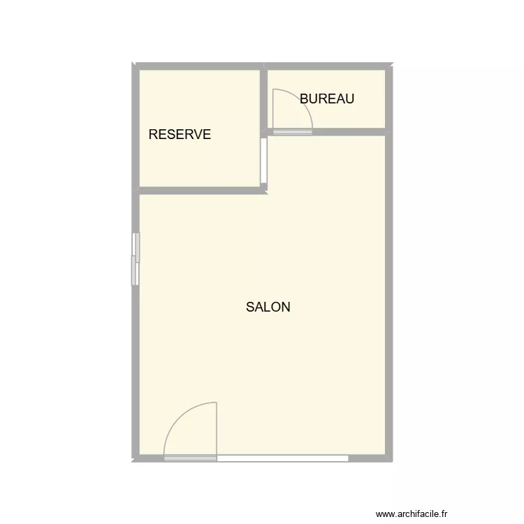 MAS SALON COIFFURE NIMES. Plan de 3 Pièces et 21 m² MAS SALON COIFFURE NIMES. Plan de 3 Pièces et 21 m²