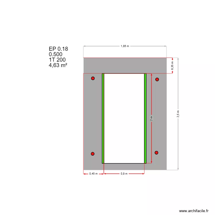 P&eacute;dalle. Plan de 