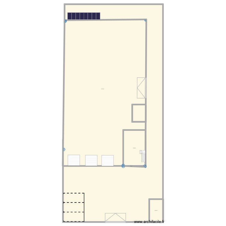 ISSAM. Plan de 4 pièces et 705 m2